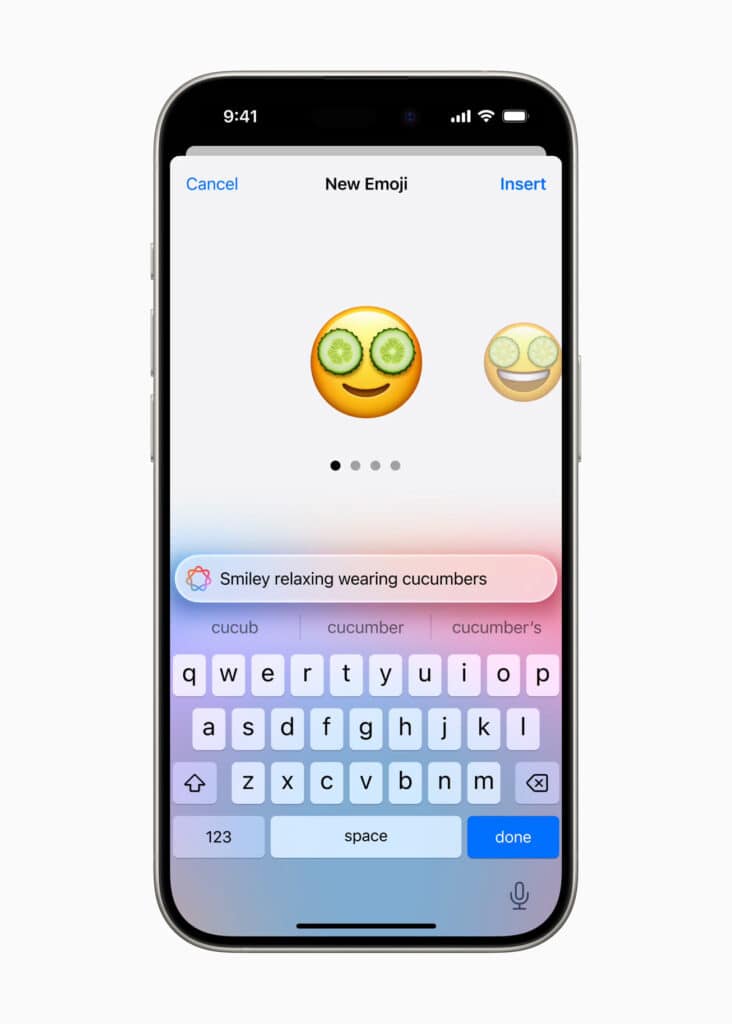 Apple Genmoji (Credit : Apple.com)