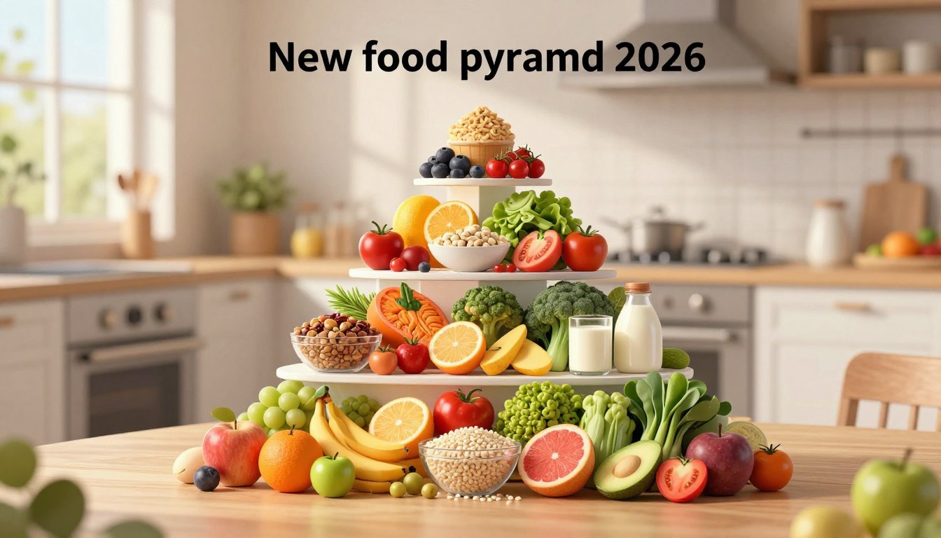new food pyramid 2026